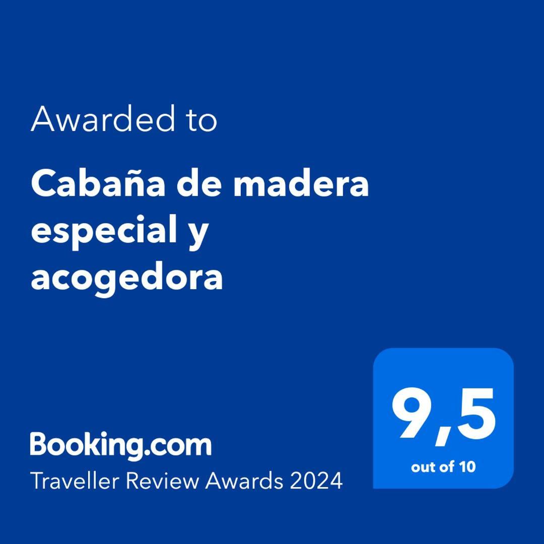 Cabaña de madera especial y acogedora Cardenete Exterior foto