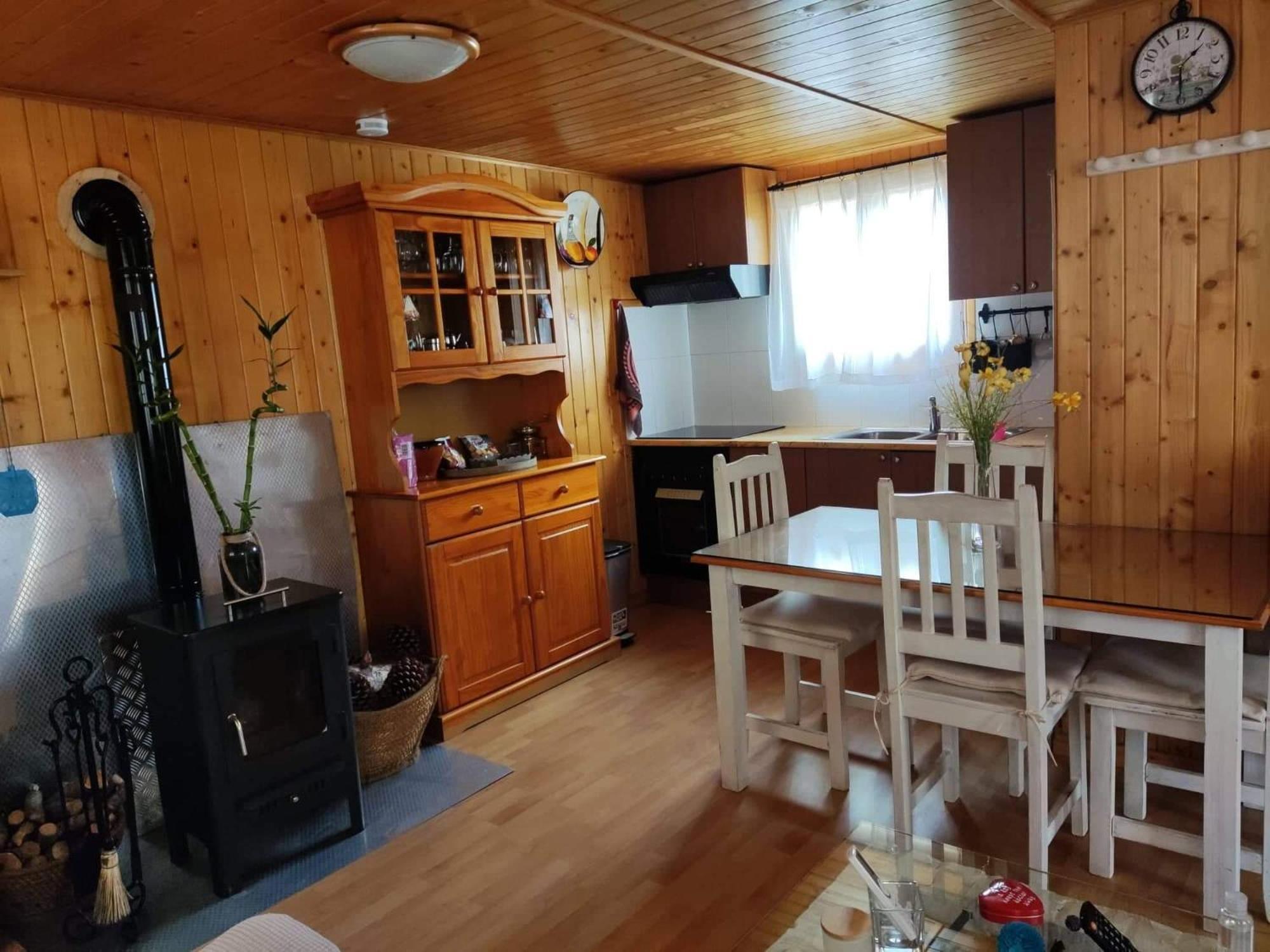 Cabaña de madera especial y acogedora Cardenete Habitación foto